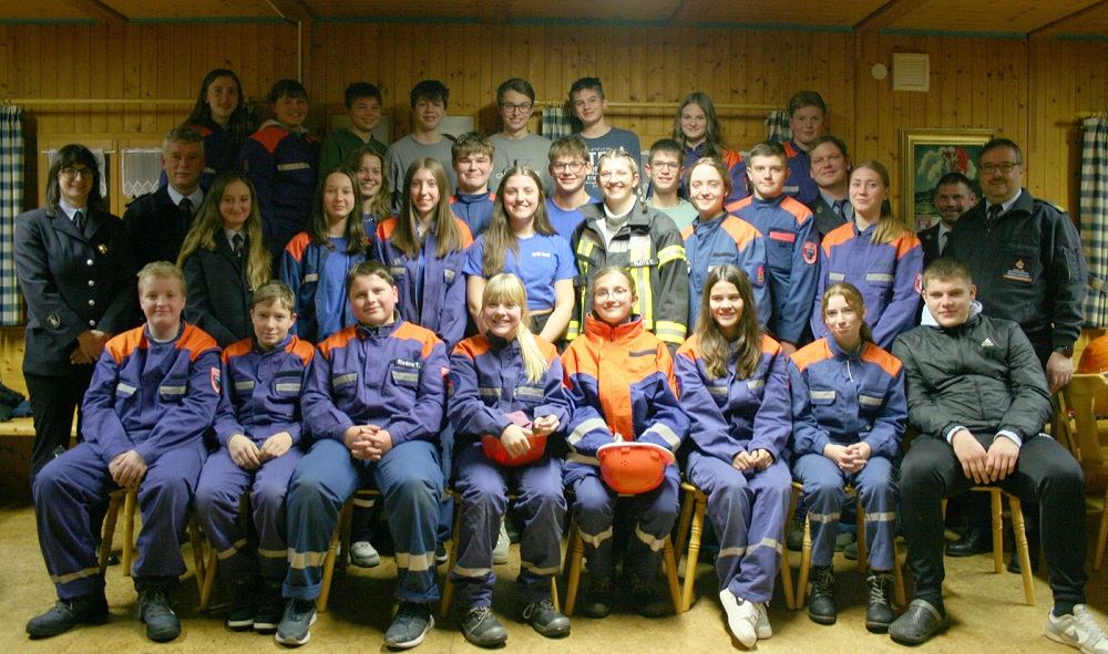 Jugendfeuerwehr Ried beim Wissenstest 2023
